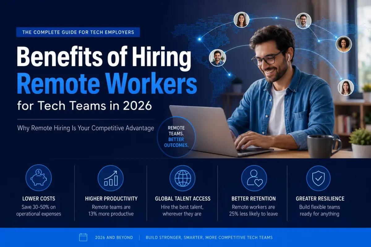 Benefits of Hiring Remote Workers
