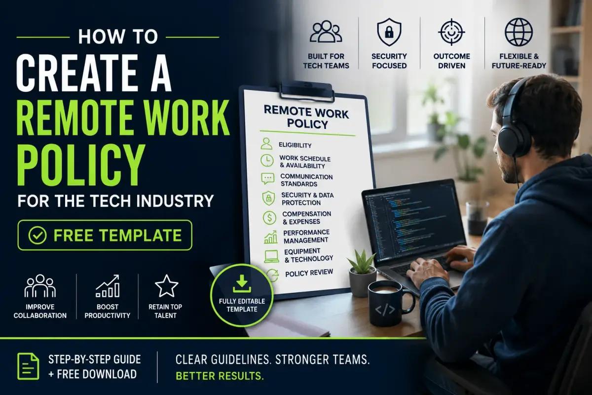 how-to-create-remote-work-policy-for-tech-industry